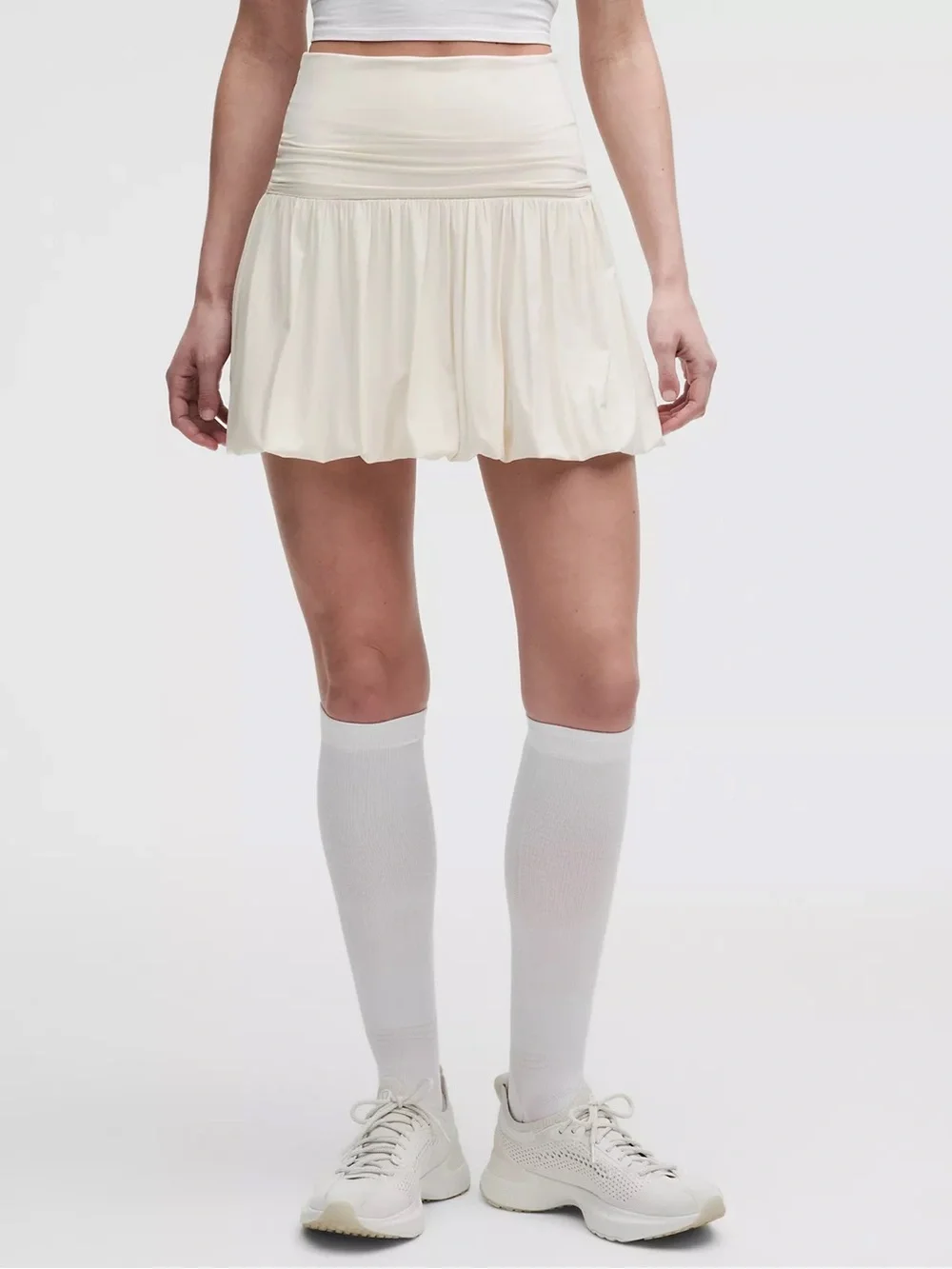Lululemon 2-in-1 Bubble-Hem Mini Dress
